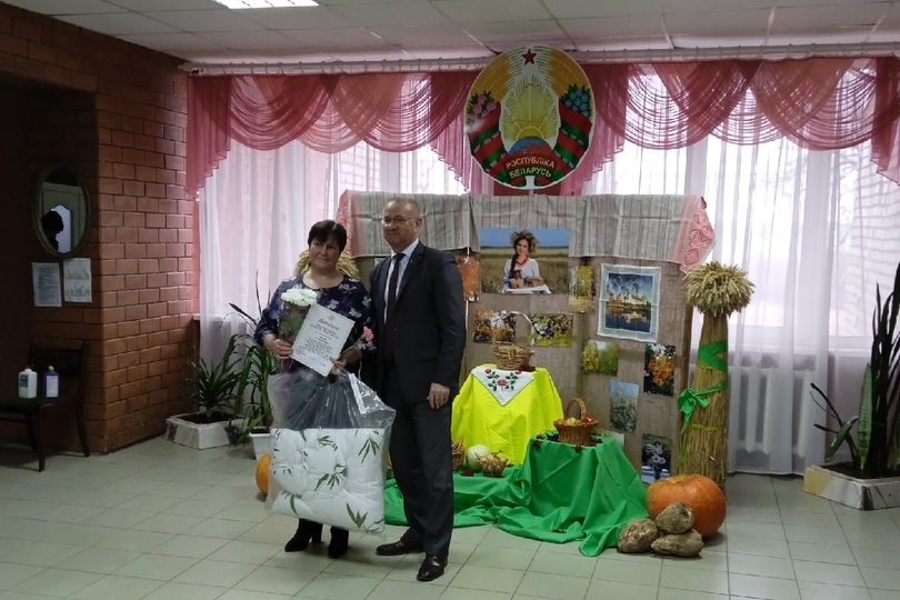 За активное участие в уборке